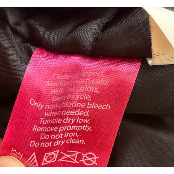 Weatherproof 3 In 1 Jacket Girls L (10-12) Pink Lined Pockets Hooded Full Zip - Picture 13 of 14